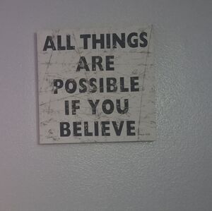 Inspirational Wall Art - Black and White